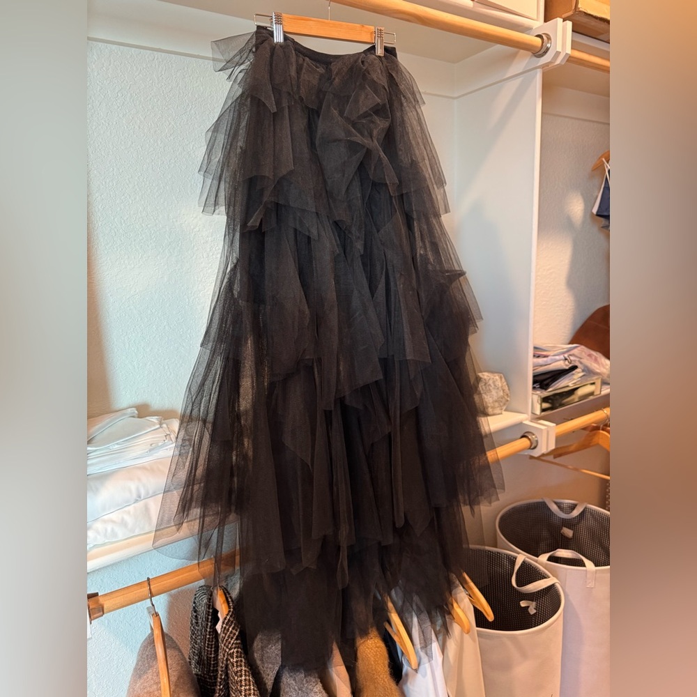 BCBG Max Azria full length Tulle skirt